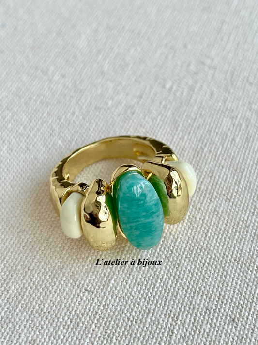 Nhẫn Amazonyte