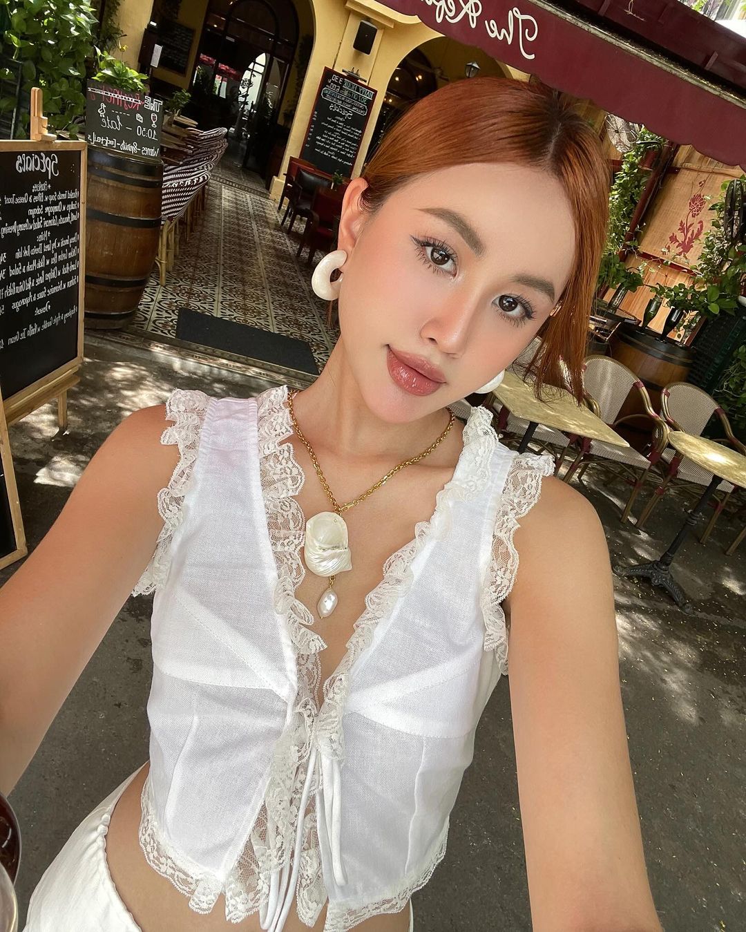 Vòng cổ mặt vỏ sò Little Mermaid