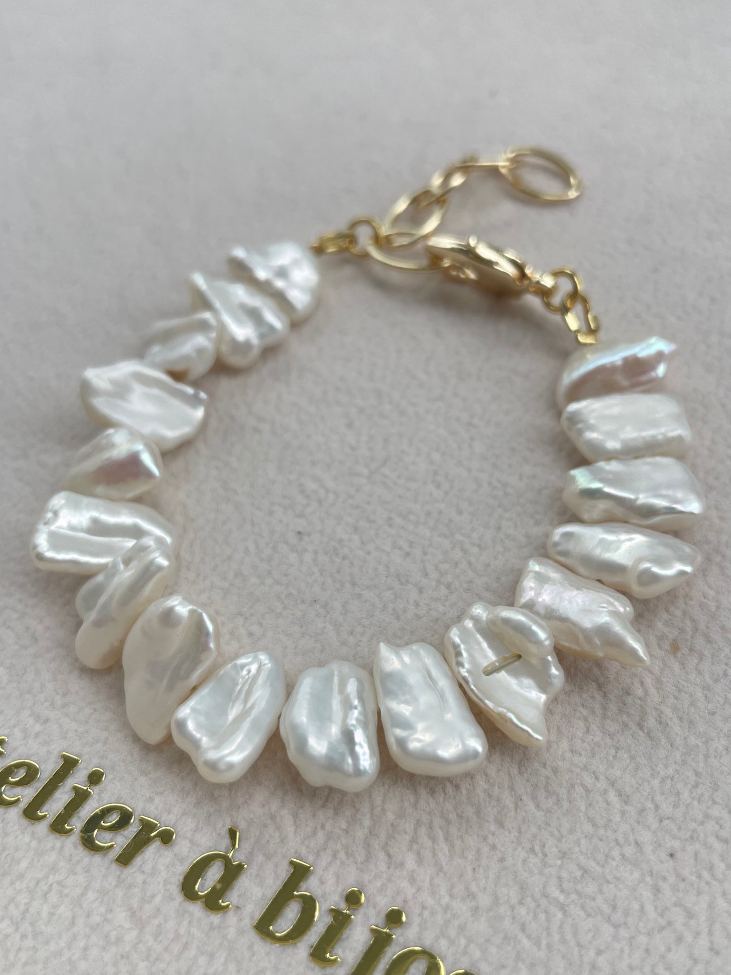 Vòng tay ngọc trai Pipa 14mm