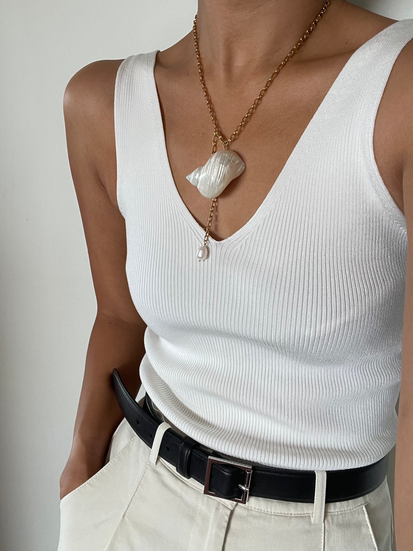 Vòng cổ mặt vỏ sò Little Mermaid