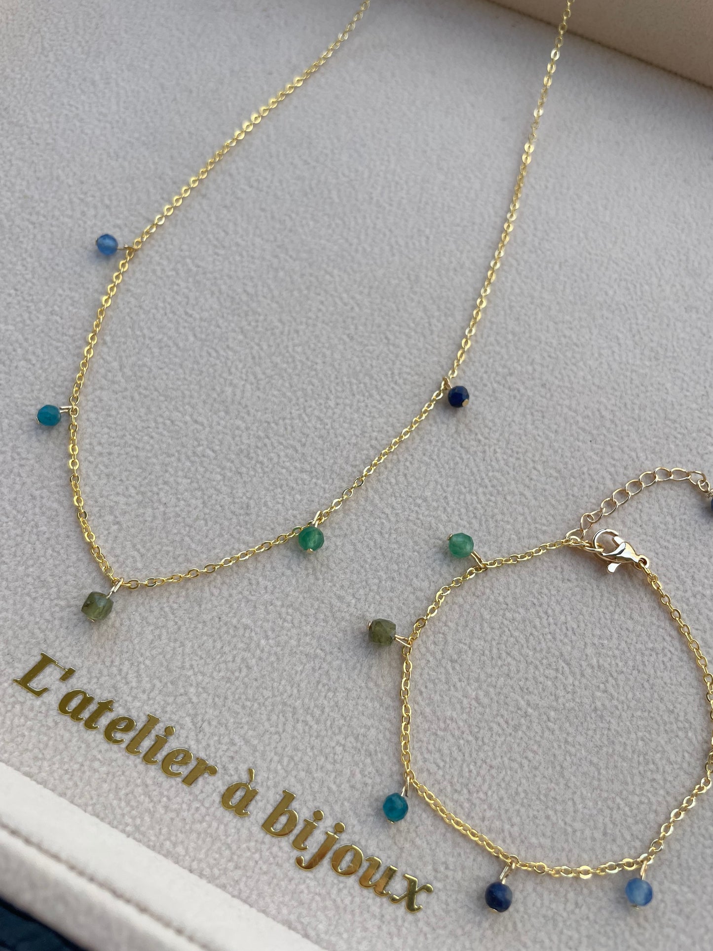 Vòng cổ/vòng tay đá quý Donna