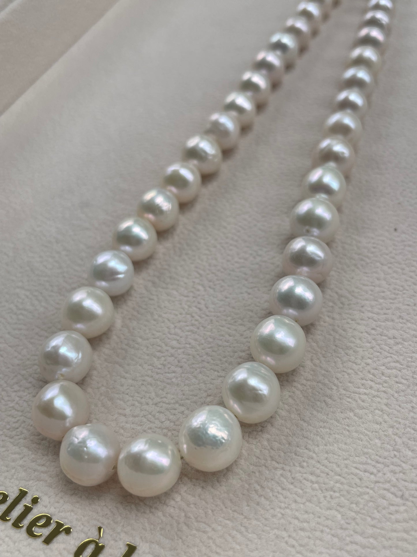 Vòng cổ ngọc trai tròn 11mm