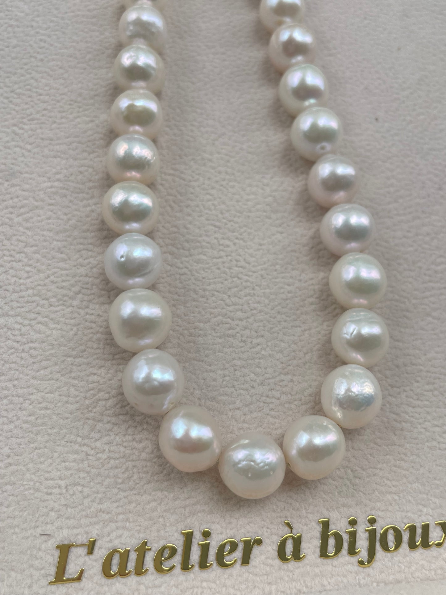 Vòng cổ ngọc trai tròn 11mm