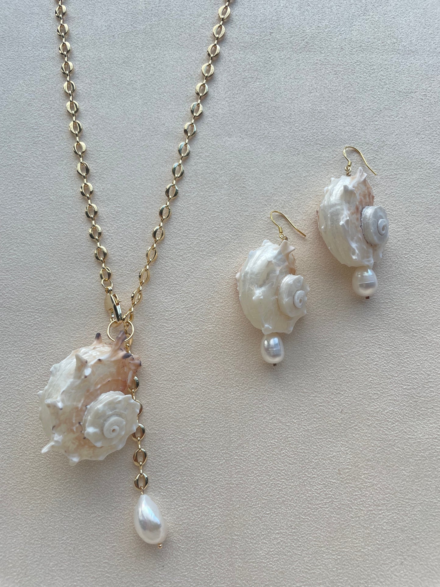 Vòng cổ mặt vỏ sò Little Mermaid