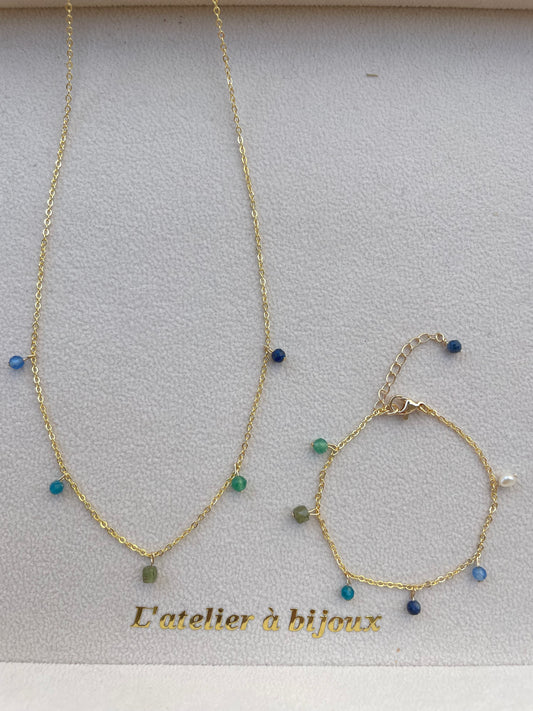 Vòng cổ/vòng tay đá quý Donna