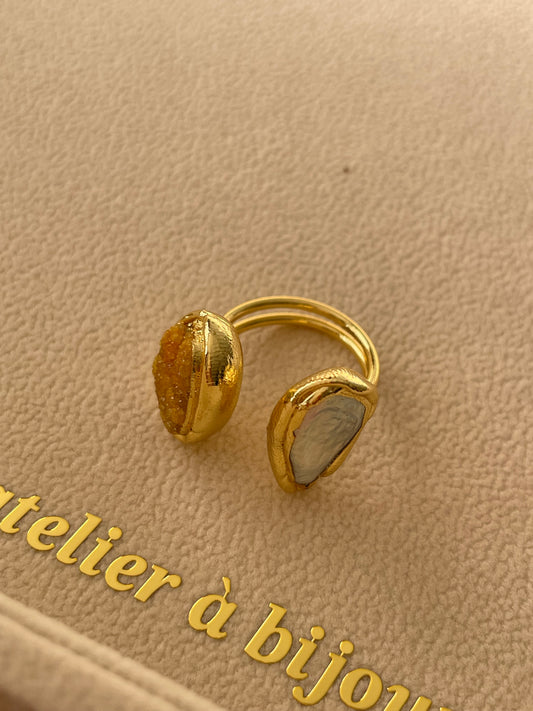 Nhẫn ngọc trai & pha lê