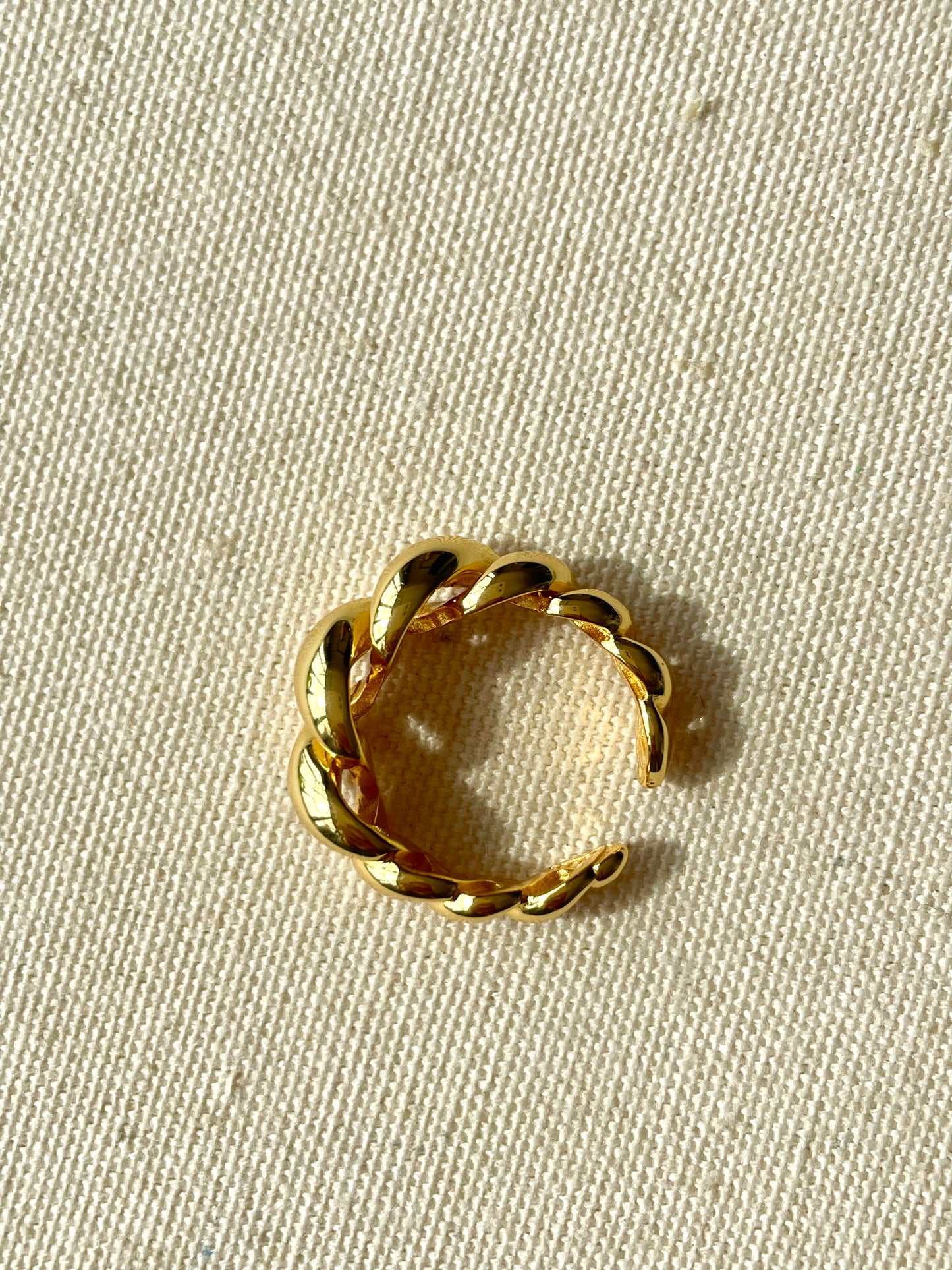 Nhẫn bạc S925 mạ vàng Judi