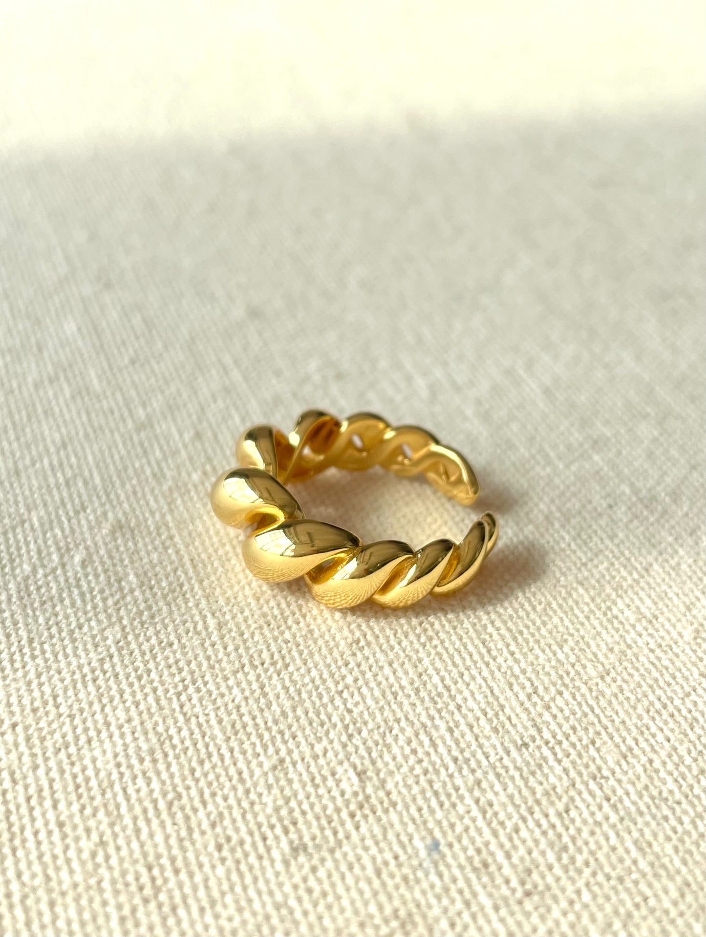 Nhẫn bạc S925 mạ vàng Judi