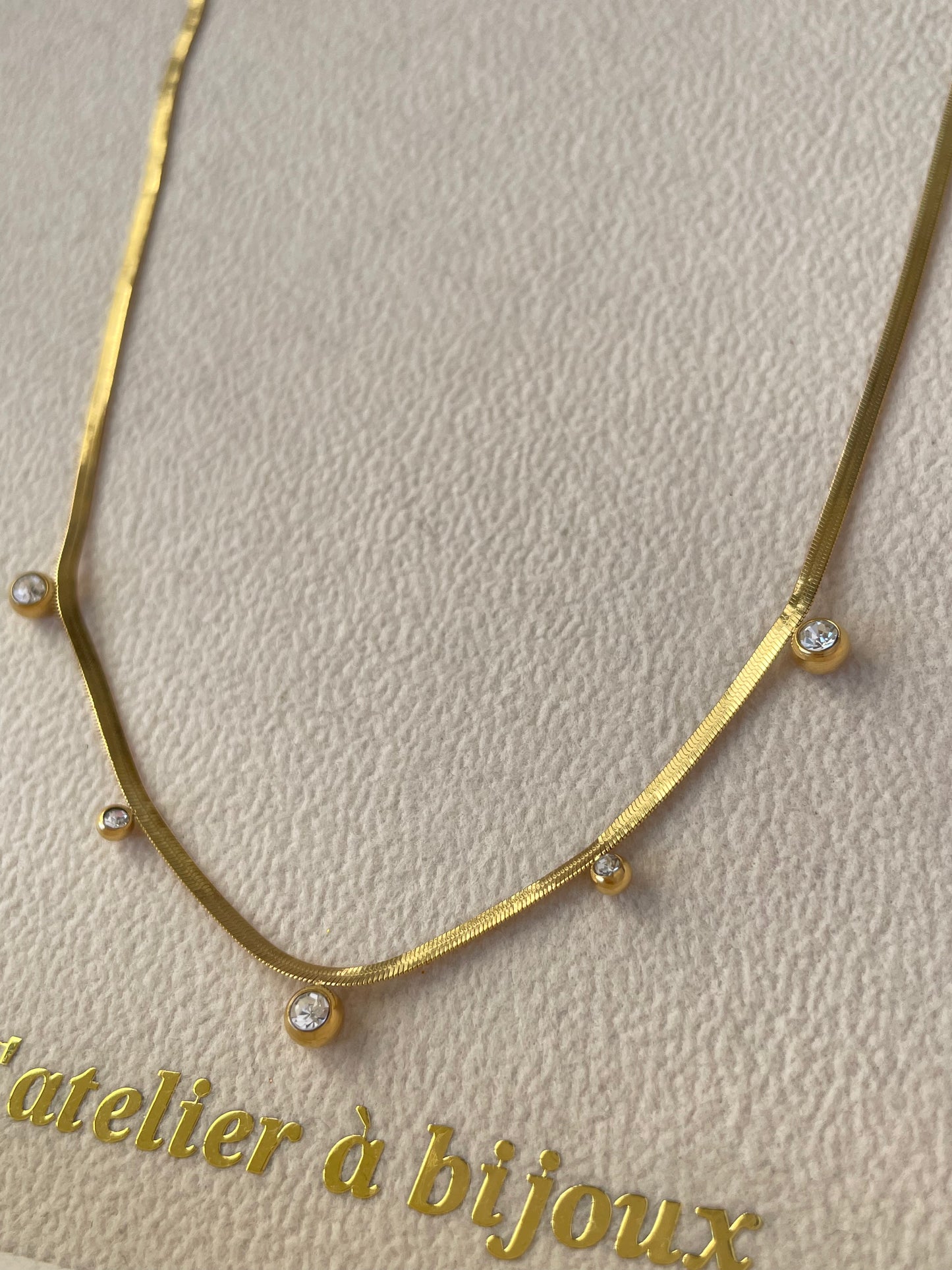 Vòng cổ thép không gỉ Ciana