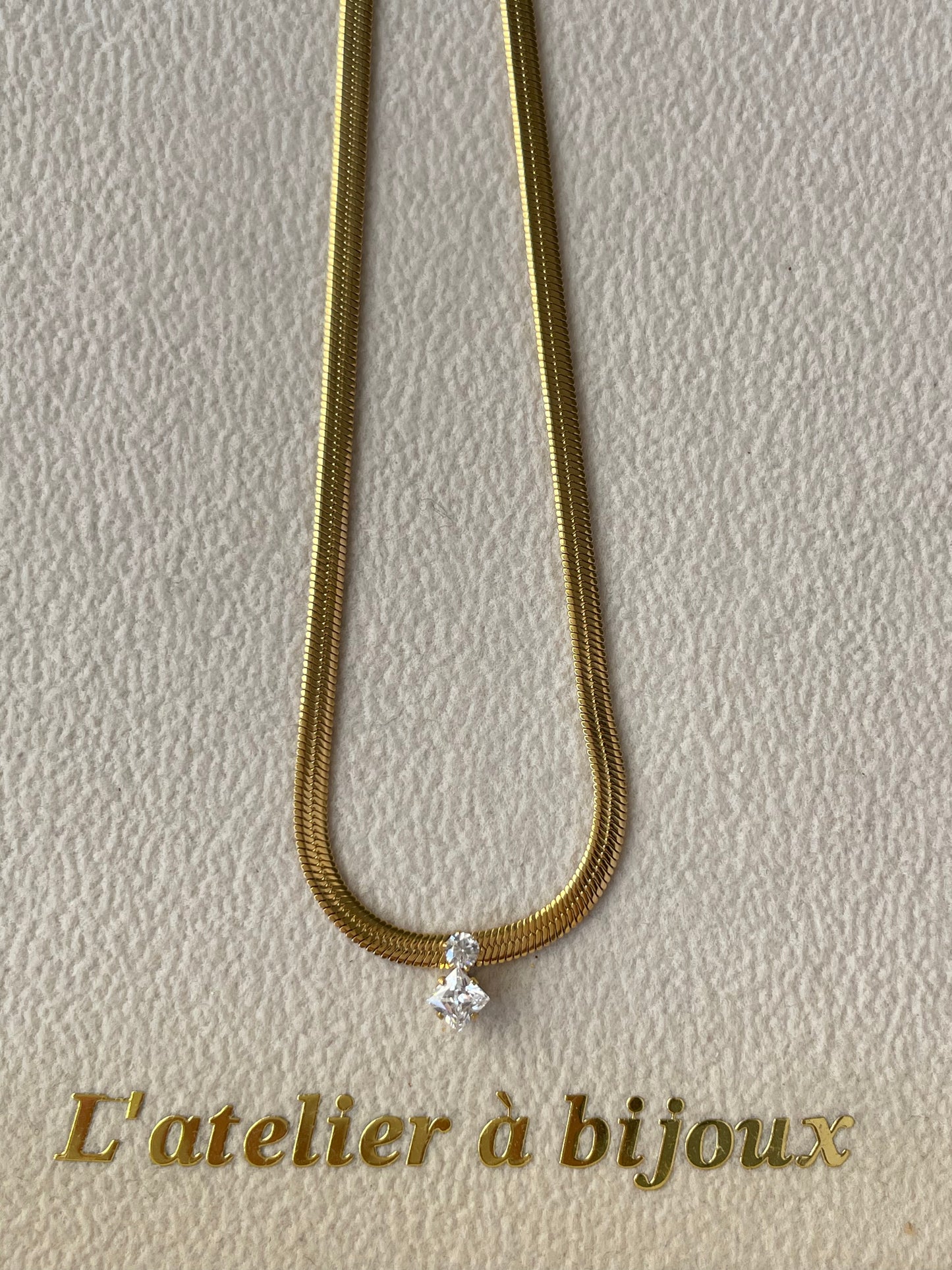 Vòng cổ thép không gỉ Chiara