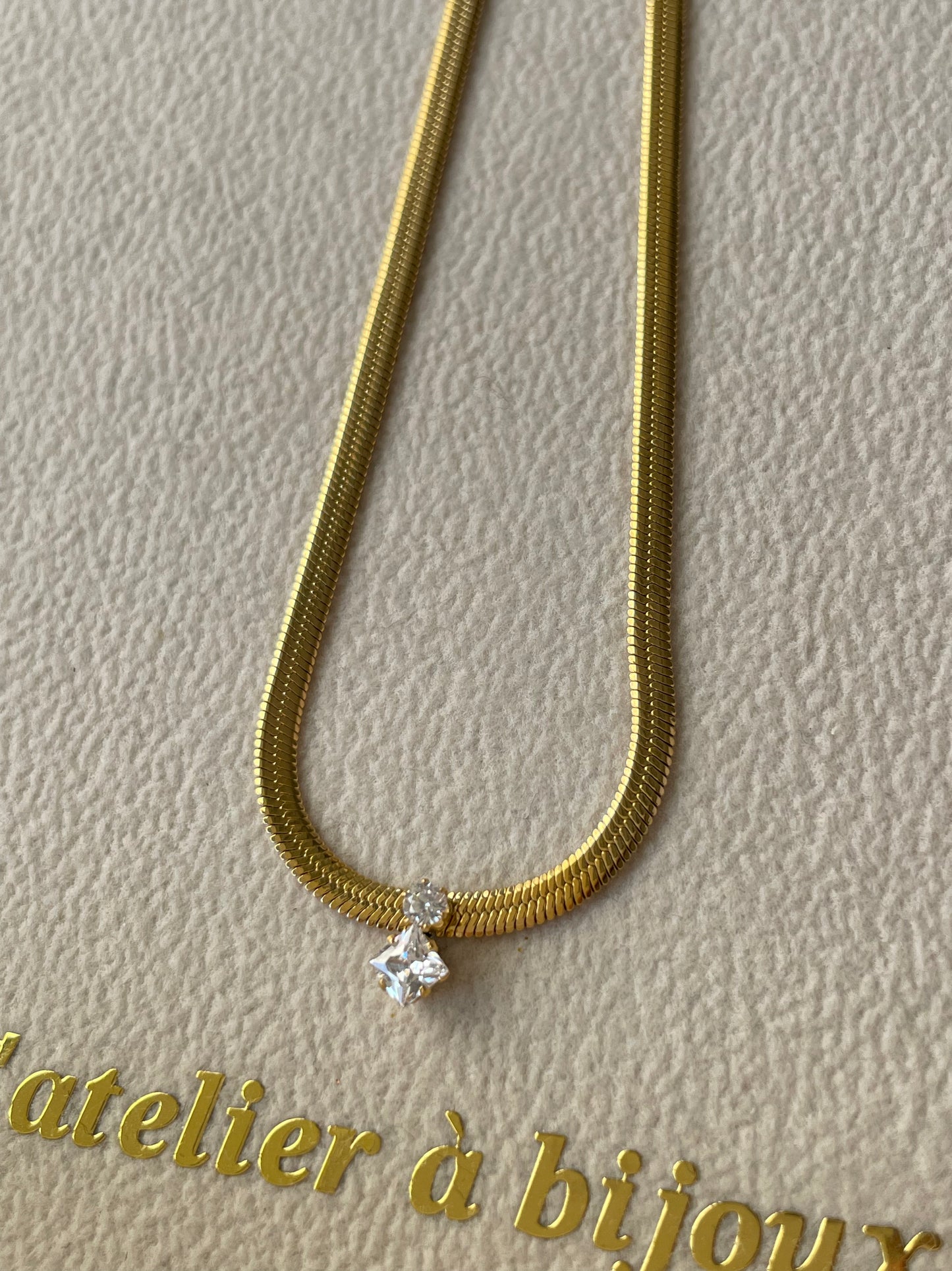 Vòng cổ thép không gỉ Chiara