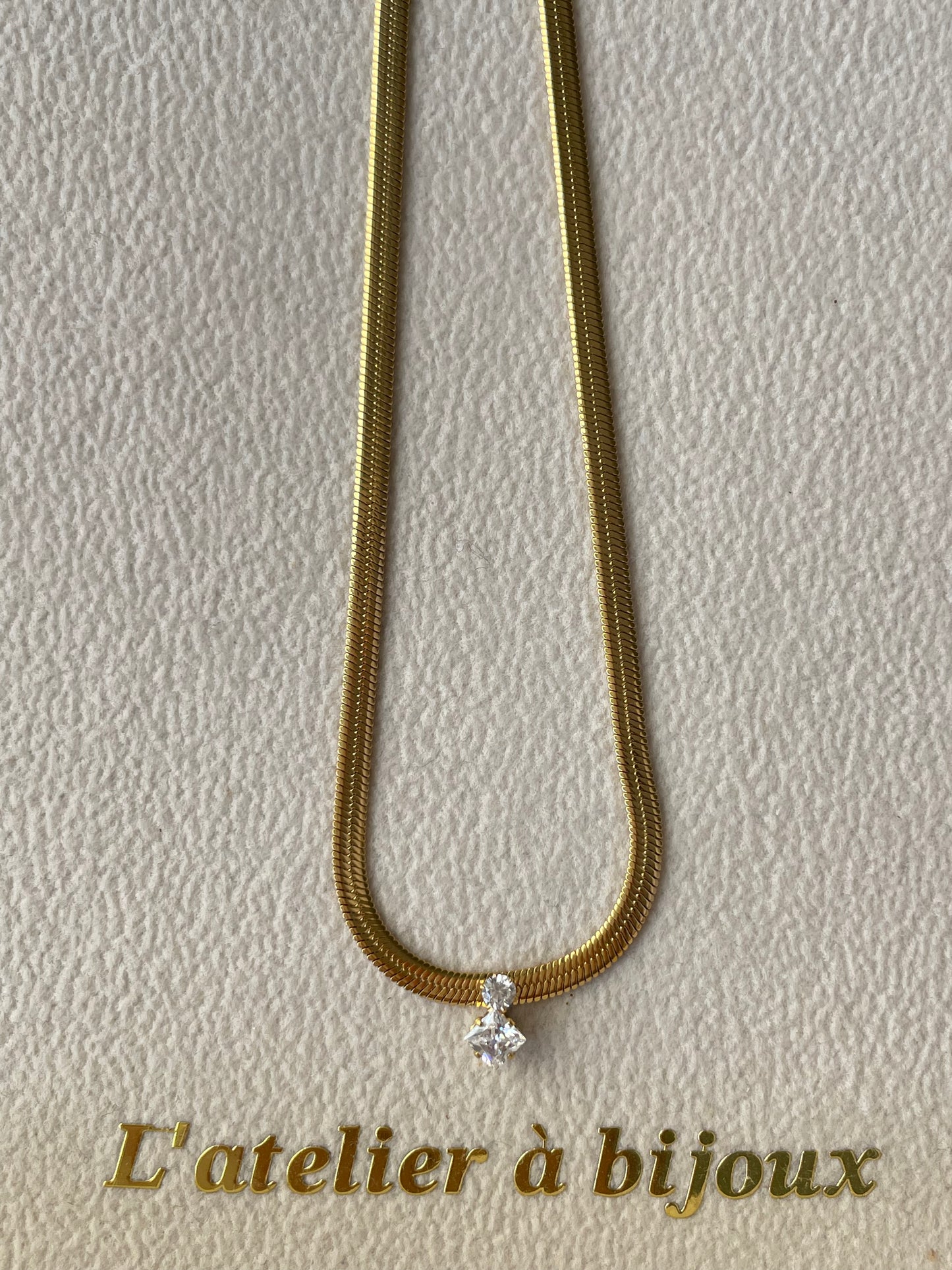 Vòng cổ thép không gỉ Chiara