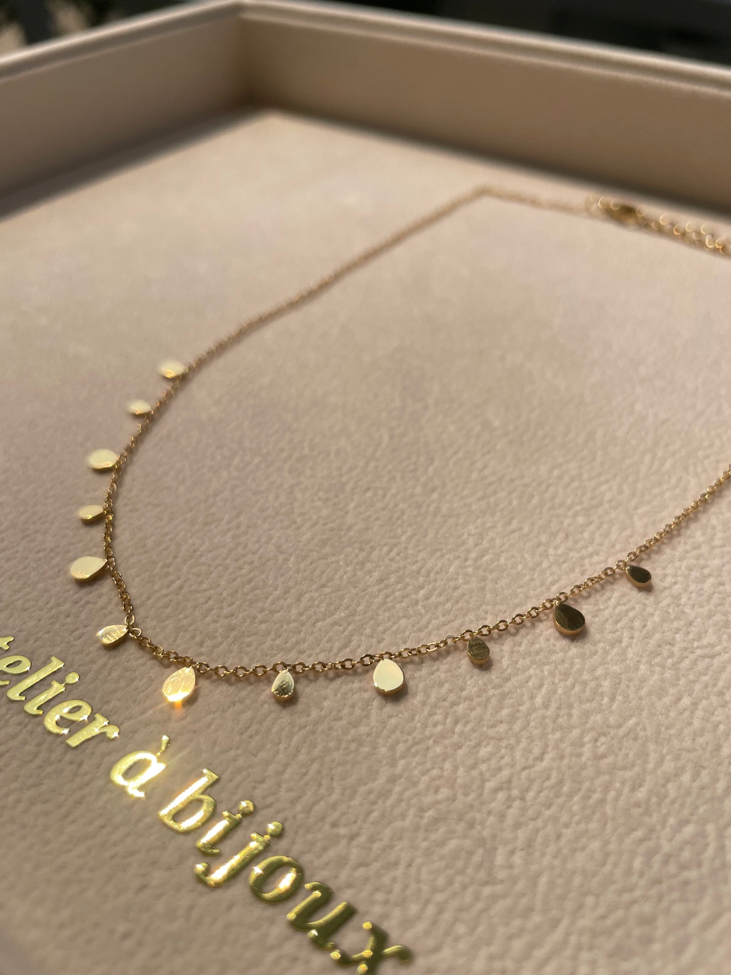 Vòng cổ thép không gỉ Olivia