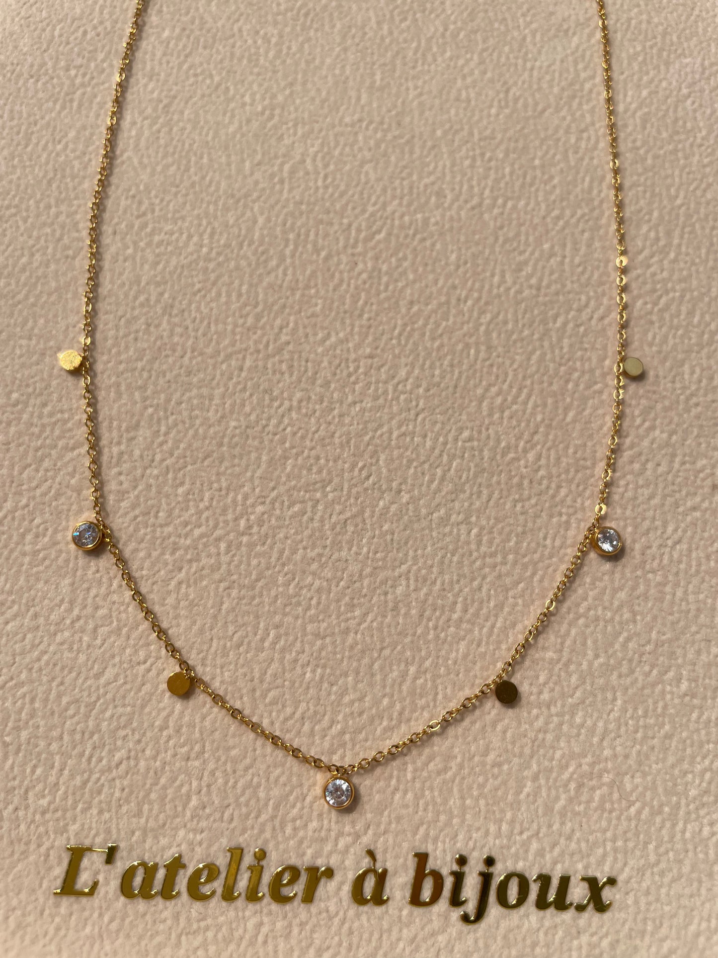 Vòng cổ thép không gỉ Sonia