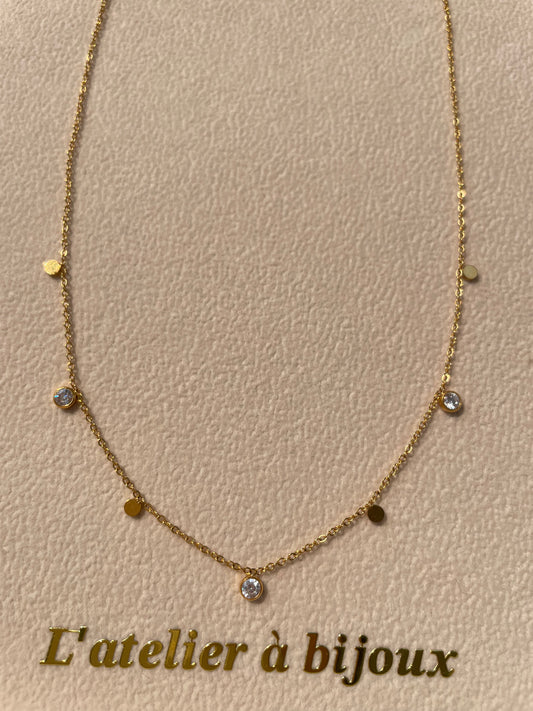 Vòng cổ thép không gỉ Sonia