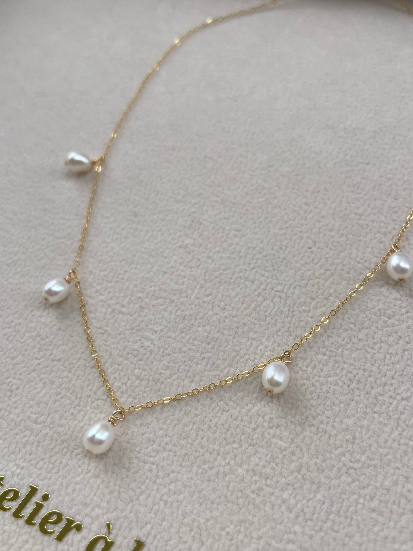 Vòng cổ Siata 14 gold-filled