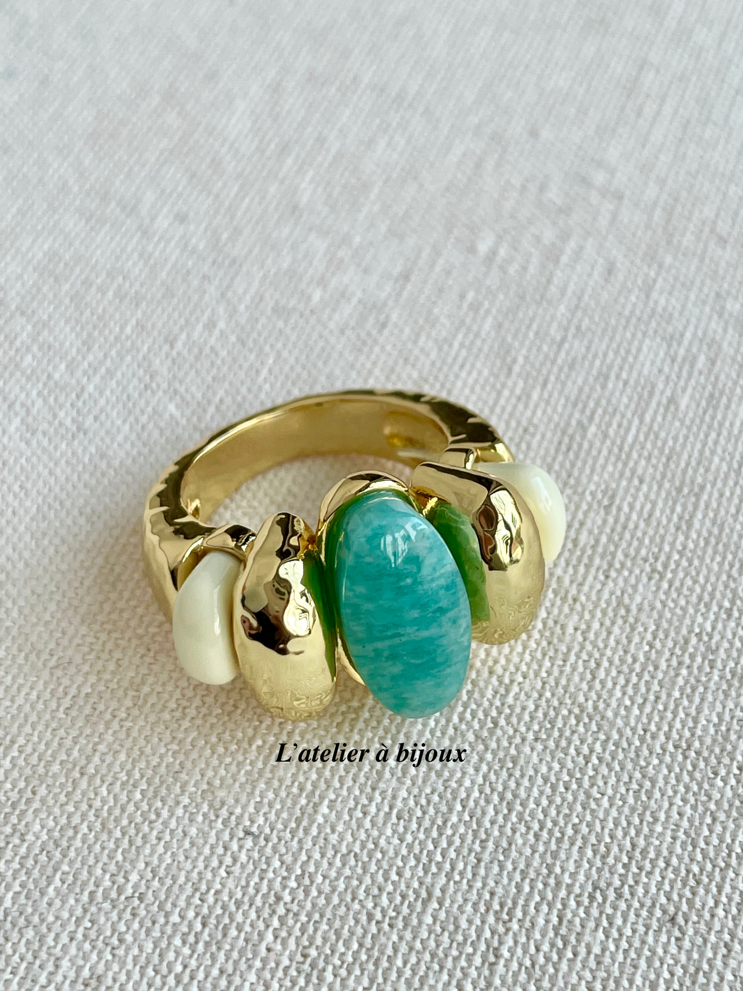 Amazonyte Ring