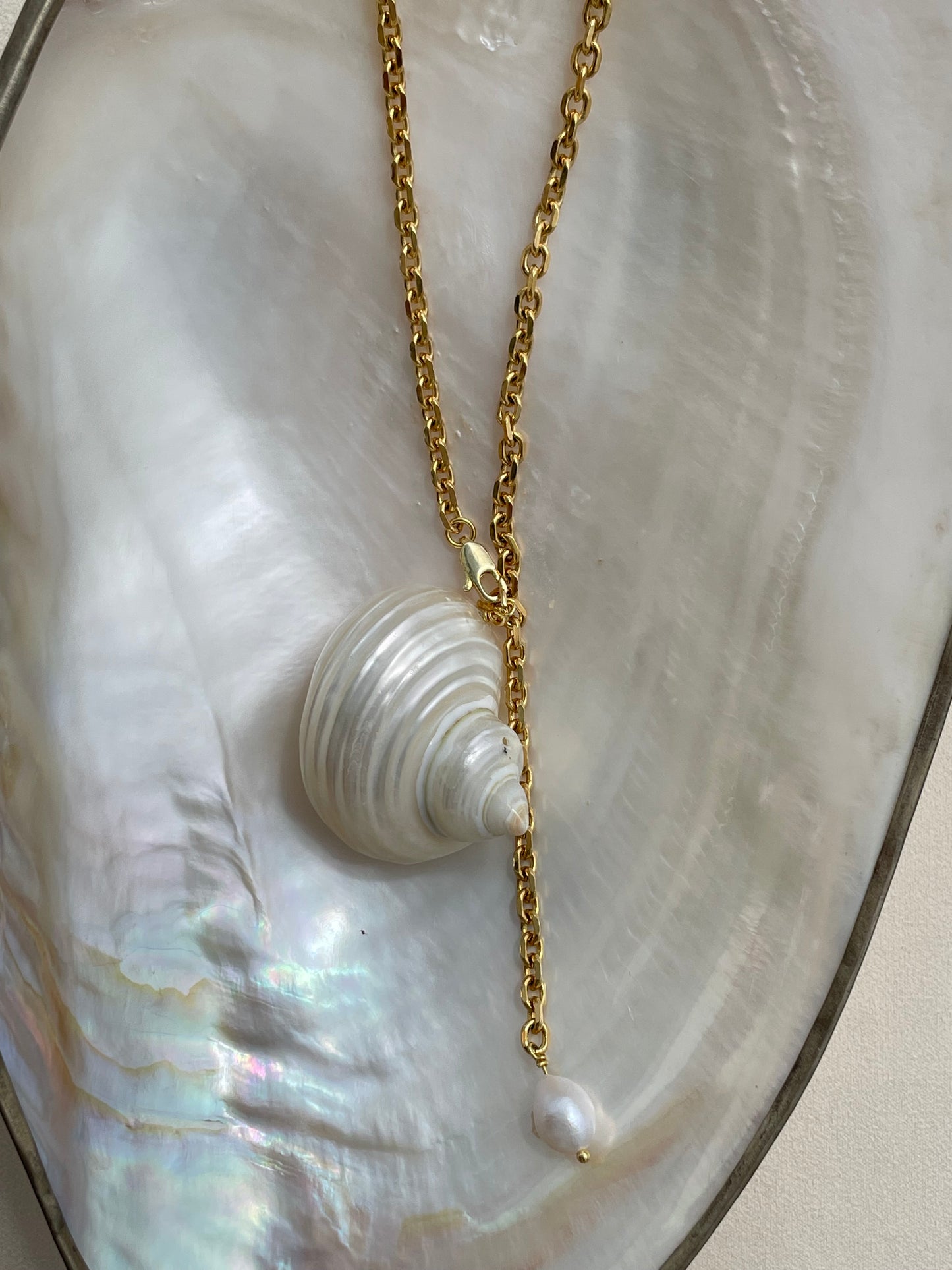 Little Mermaid shell necklace