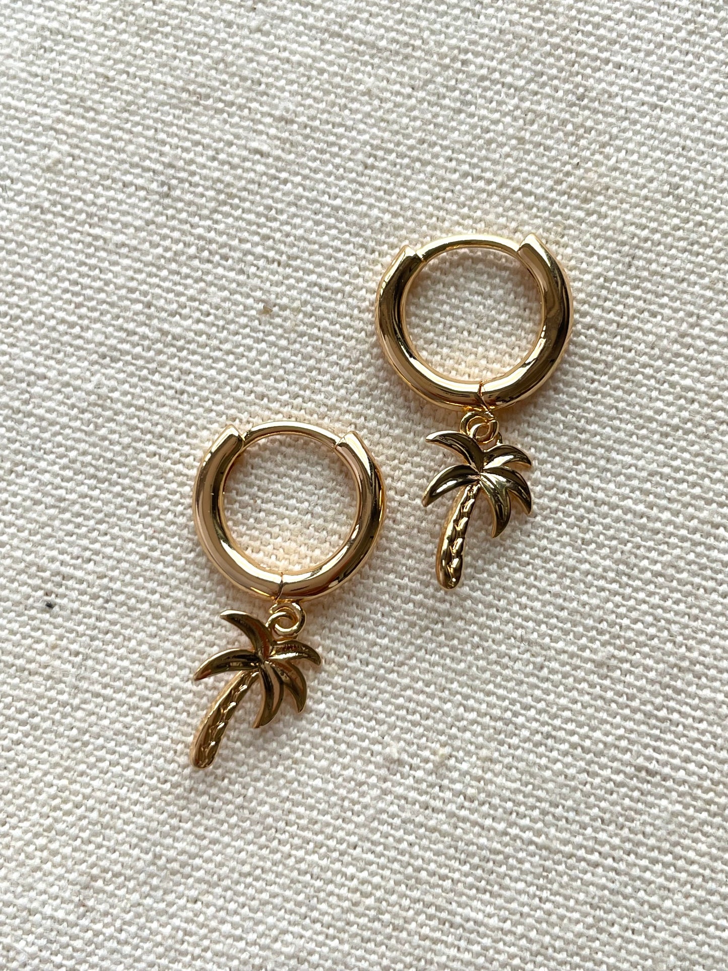 Petite coco hoop earrings