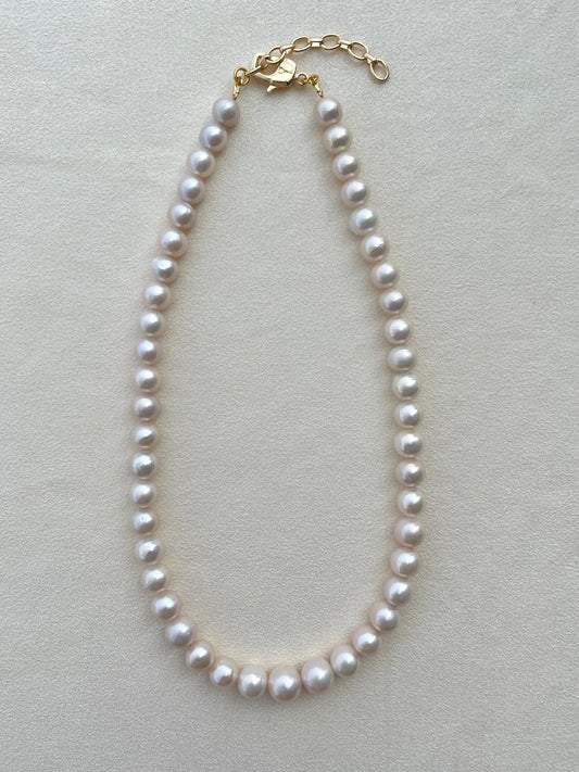 10-11mm round pearl necklace