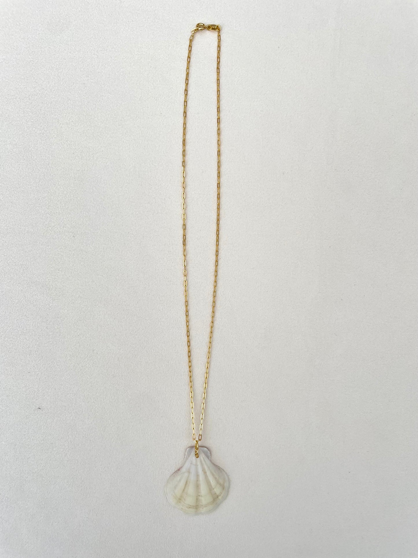 S925 chain with shell pendant necklace