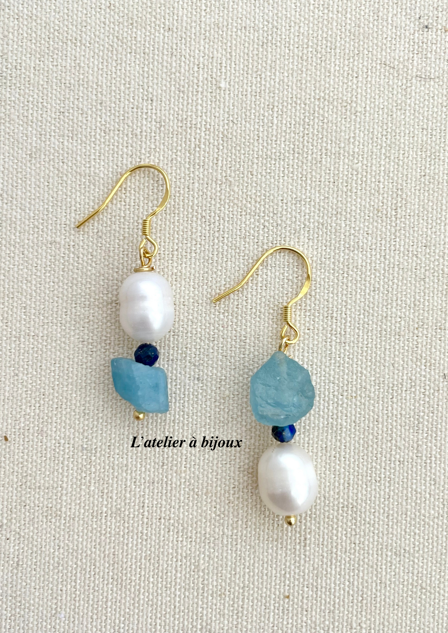 Aqualite Pearl Earrings