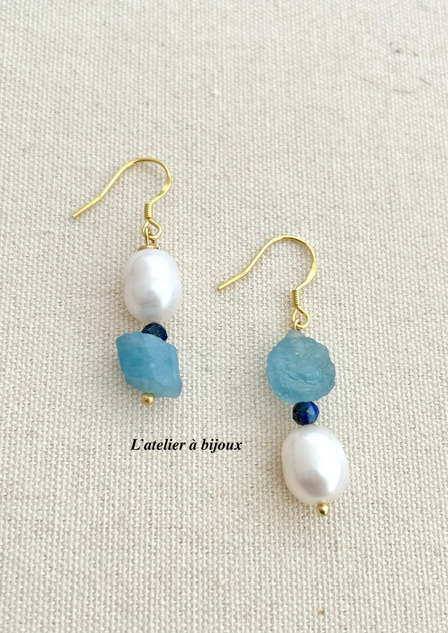 Aqualite Pearl Earrings