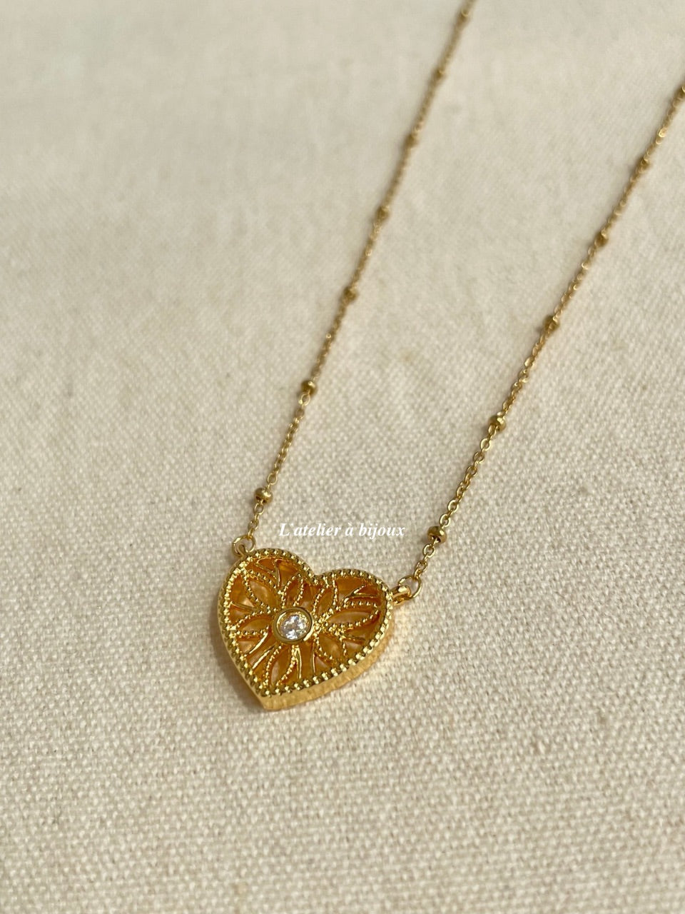 Livia Heart Necklace