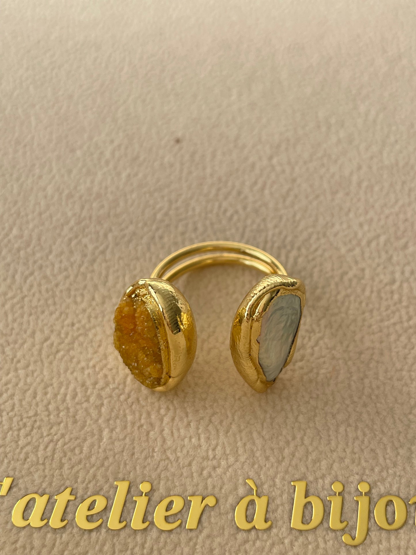 Nhẫn ngọc trai & pha lê