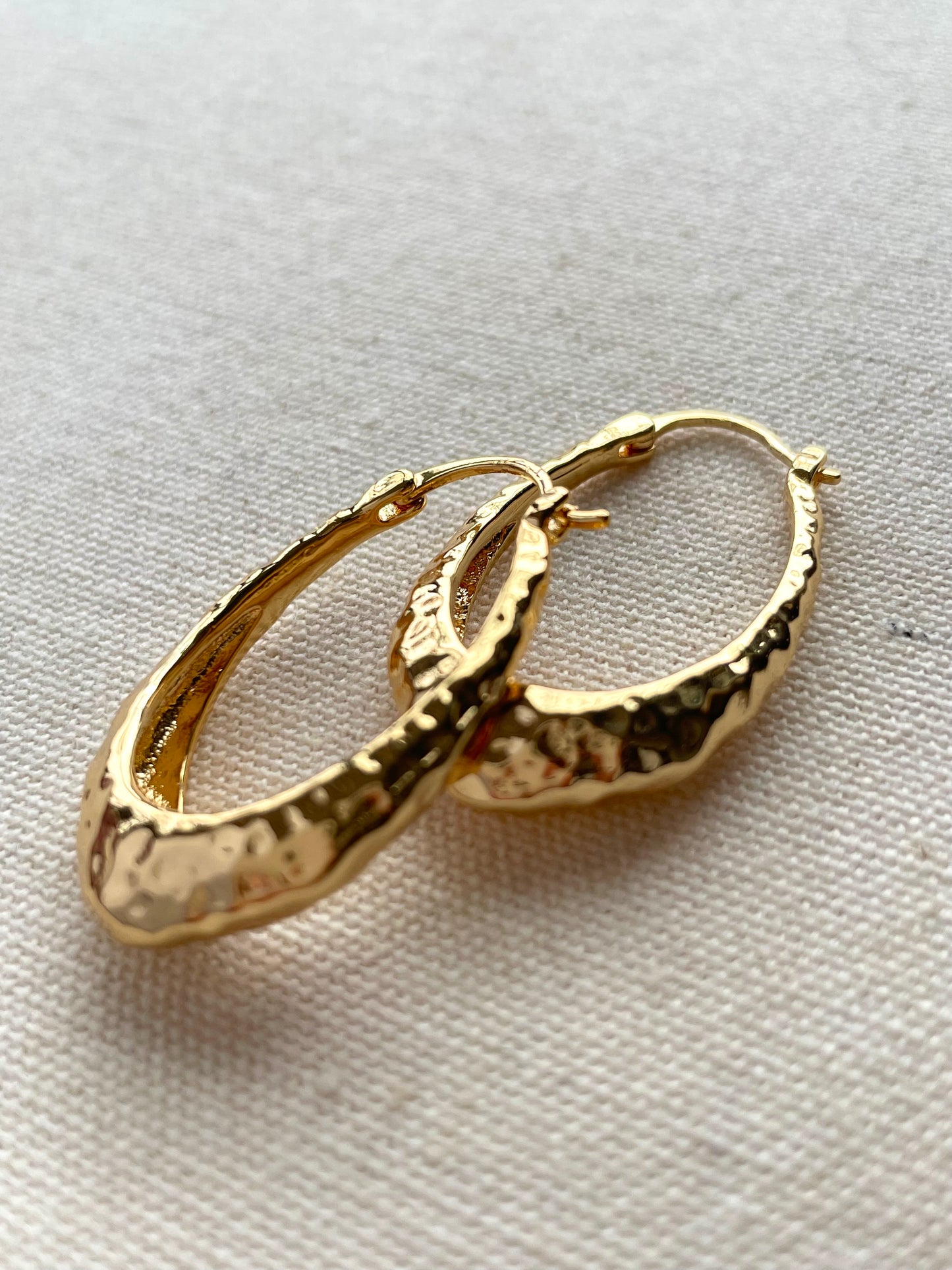 Olivia hoop earrings