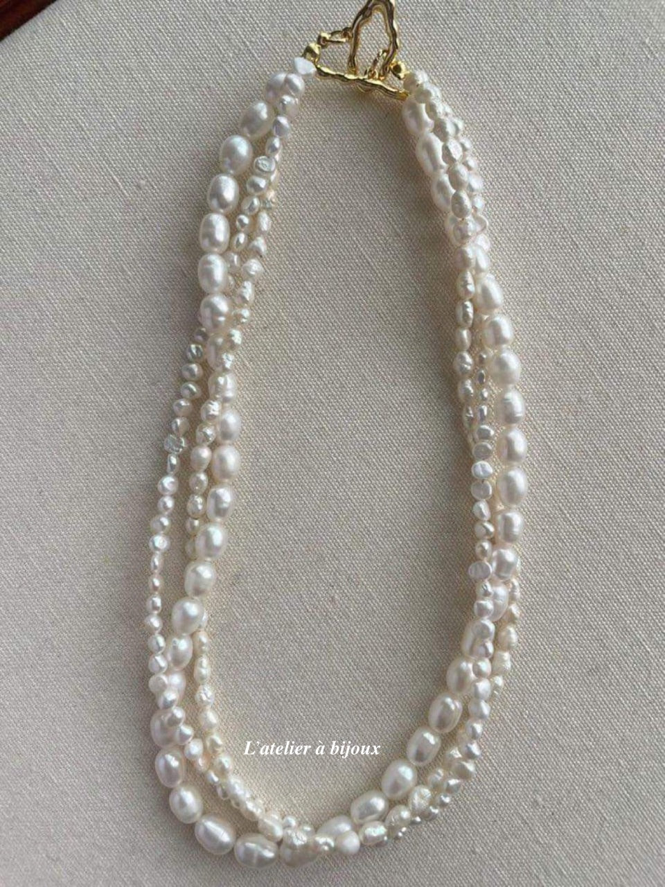 Trinity Pearl Necklace