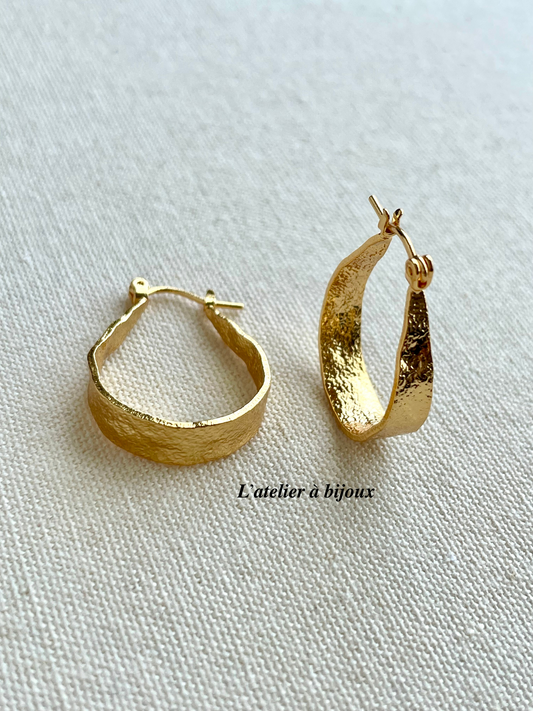 Inez Hoop Earrings