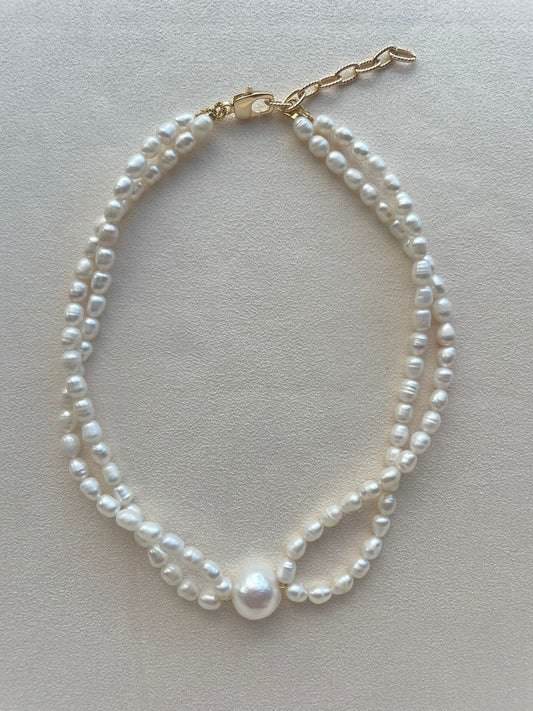 Lucina 6mm Pearl Necklace