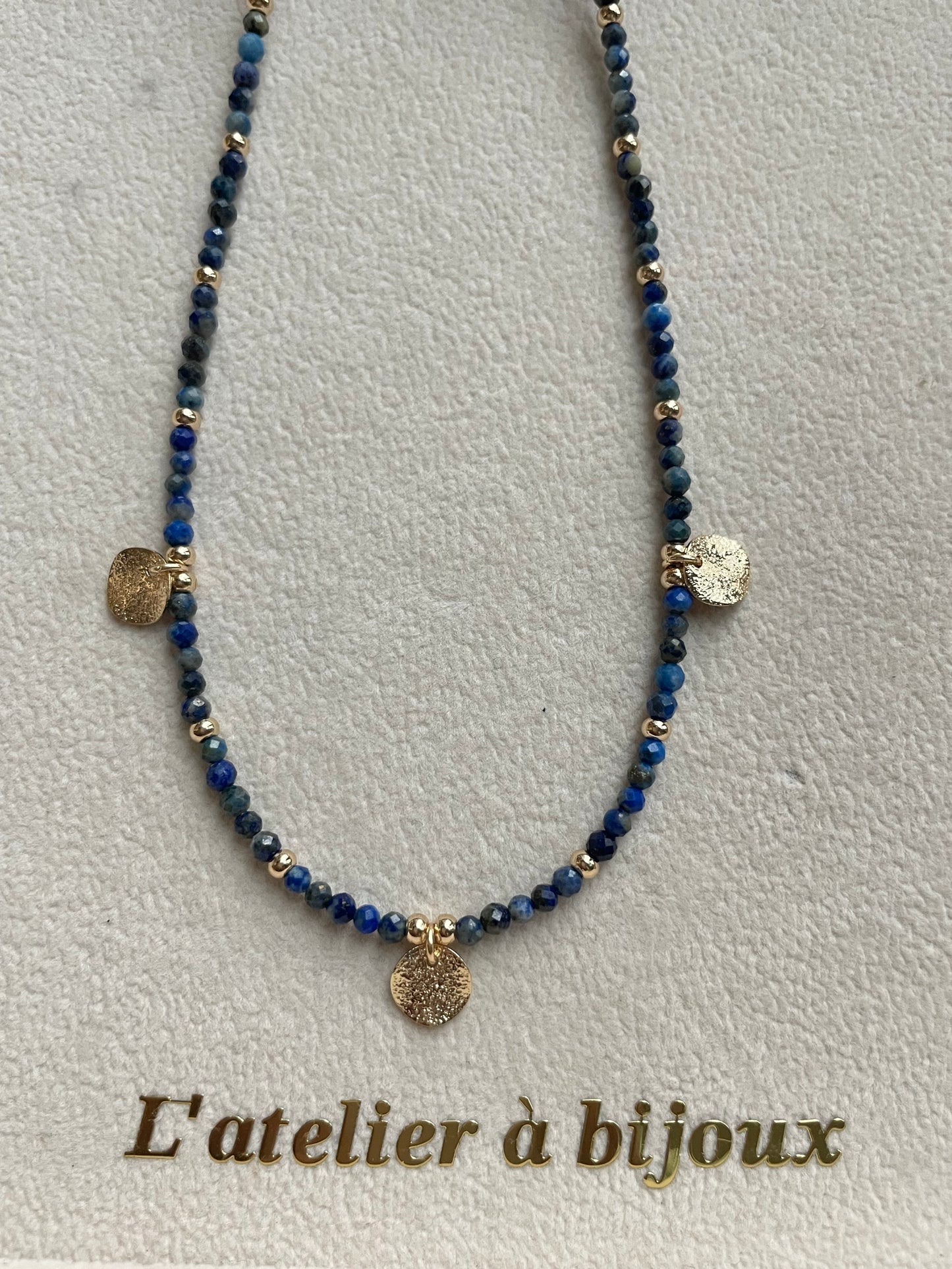 Vòng cổ Bellia gemstone