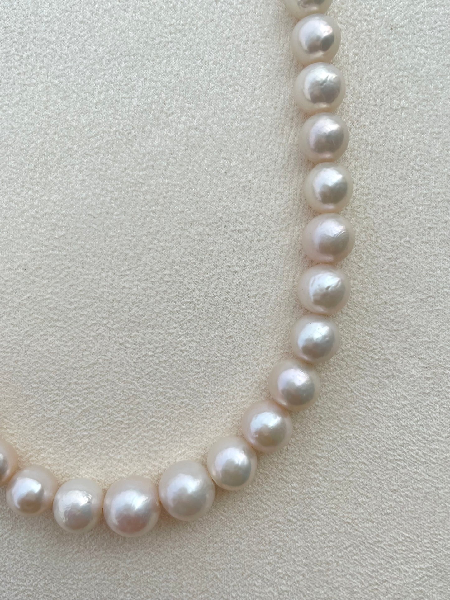 10-11mm round pearl necklace