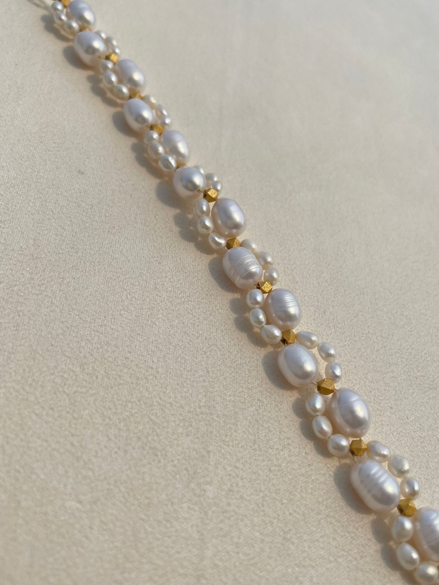 Twinie pearl bracelet