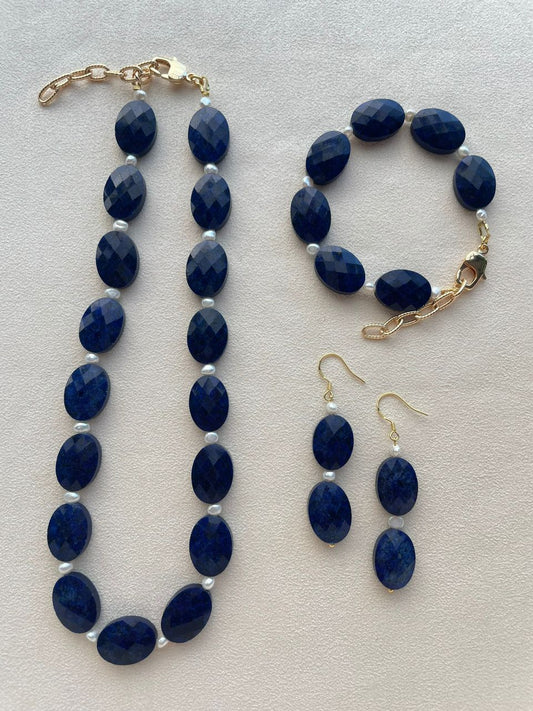 Vòng cổ Lalita Lazurite