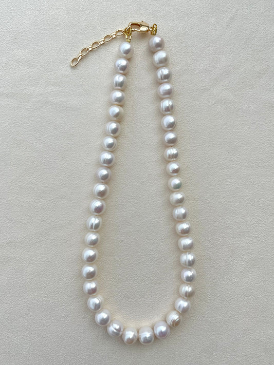 10mm thread round necklace