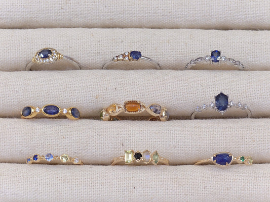 Nhẫn bạc 925 gắn đá