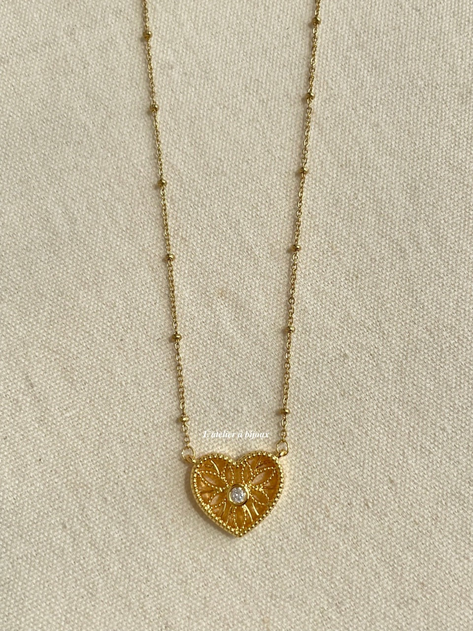 Livia Heart Necklace