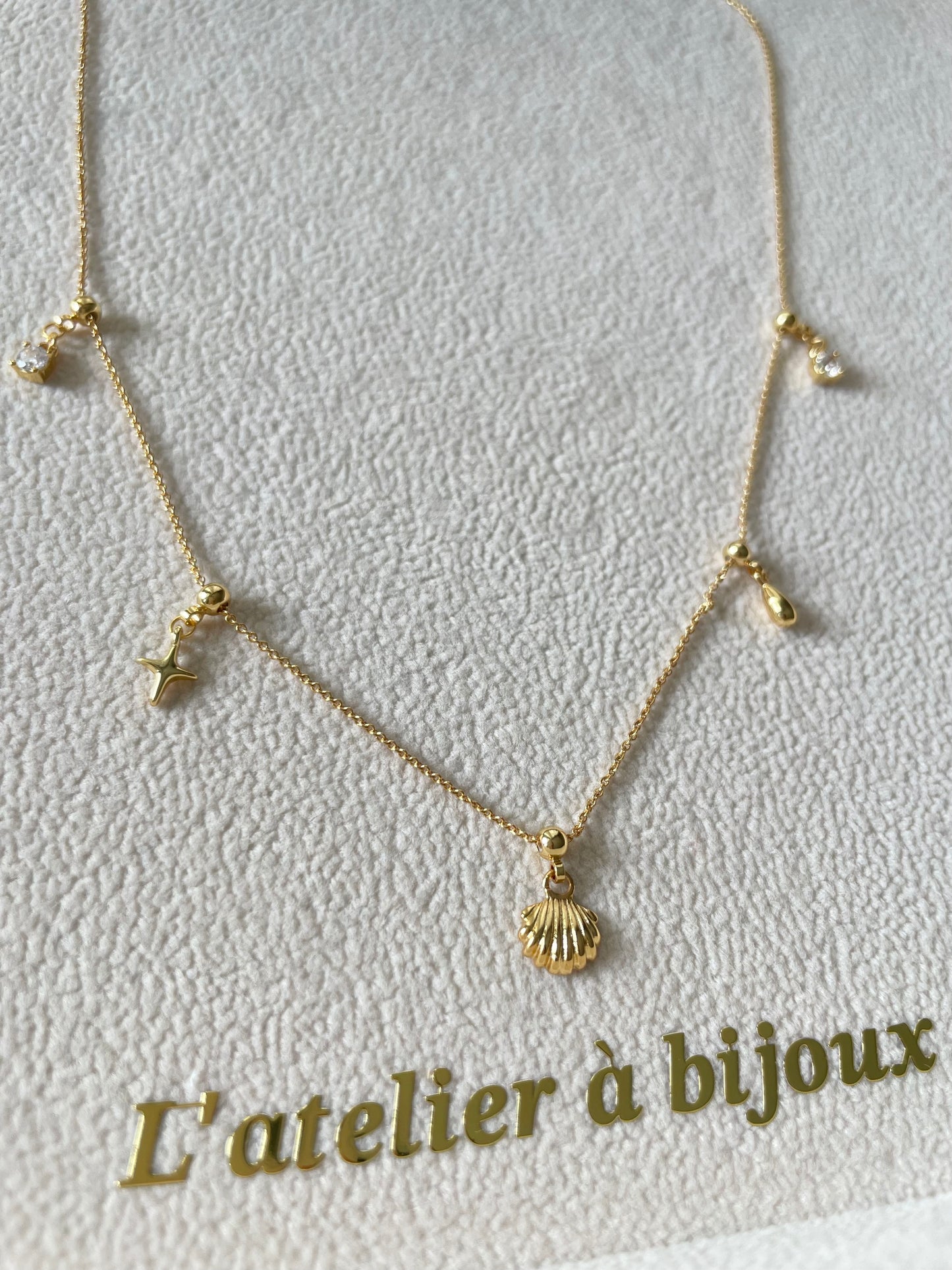 Vòng cổ Seashell mini charm
