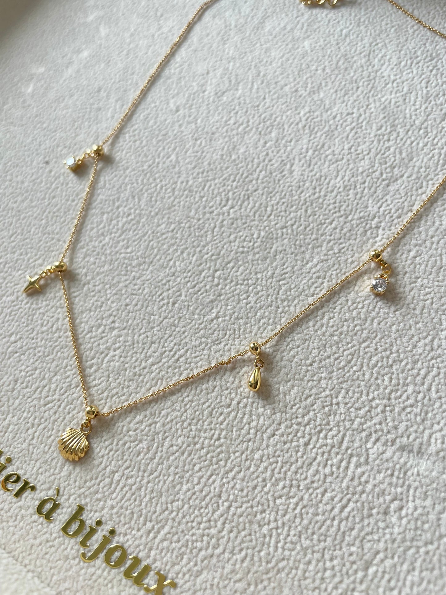 Vòng cổ Seashell mini charm