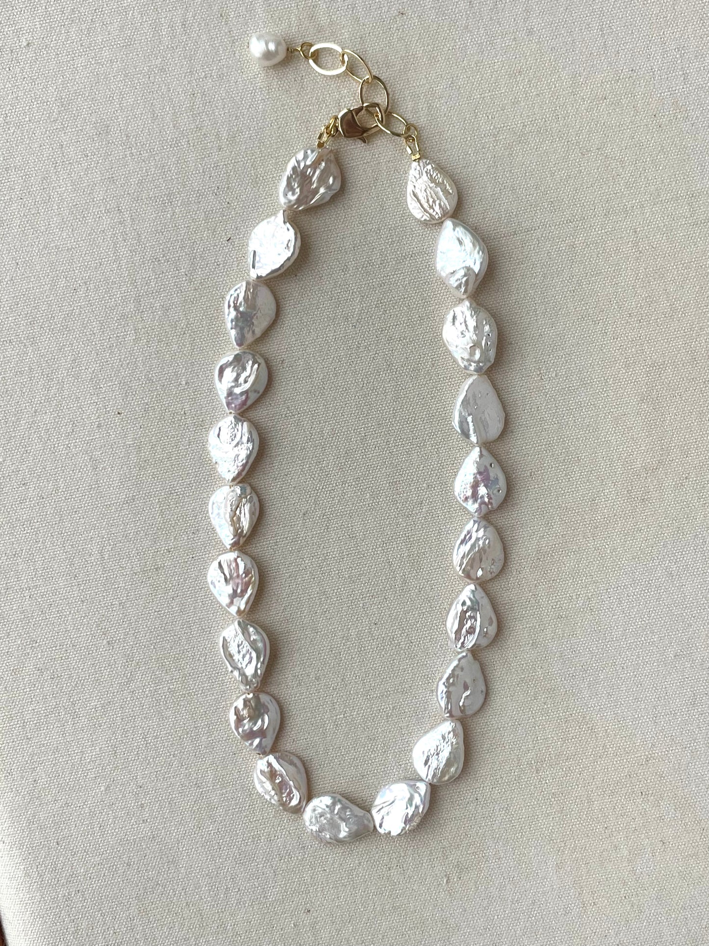 Calliope waterdrop pearl necklace