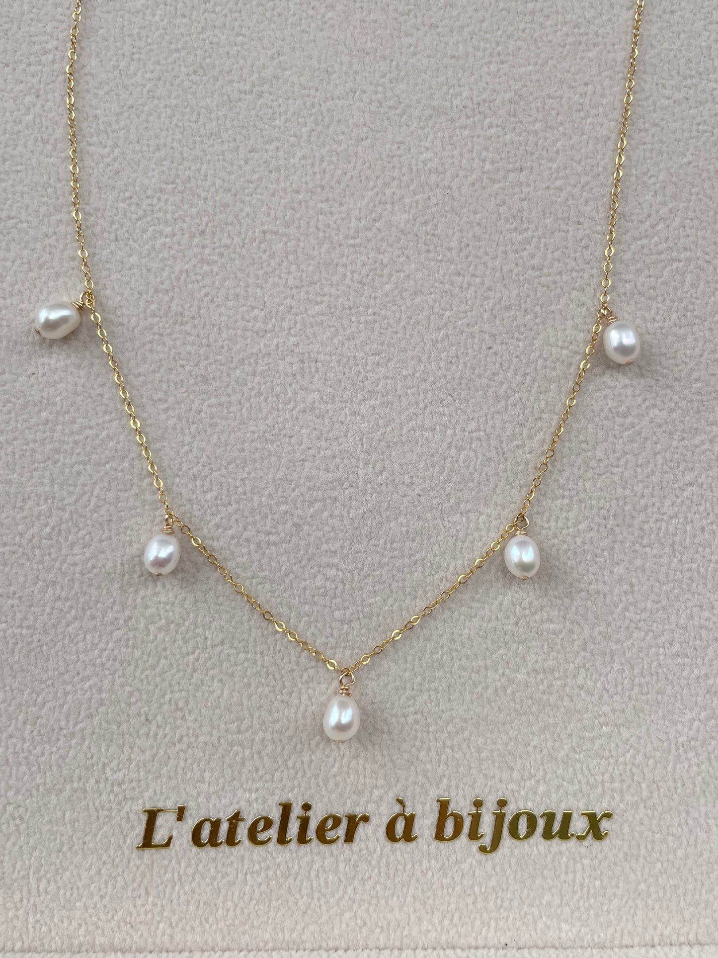 Vòng cổ Siata 14 gold-filled