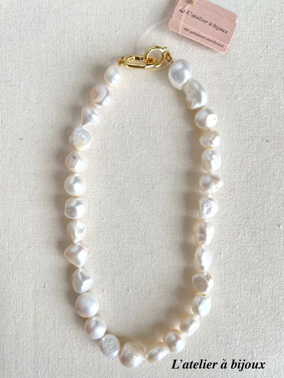 Elena Pearl Necklace