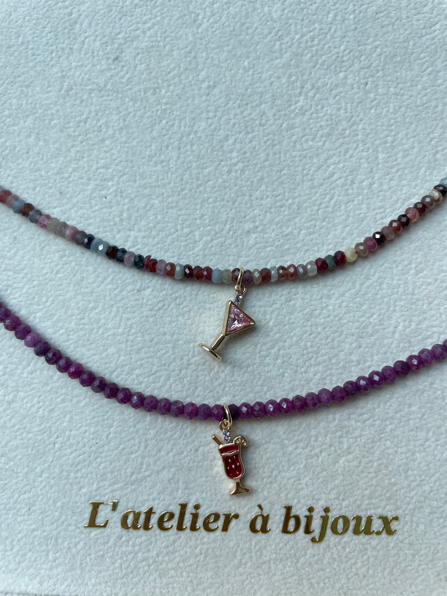 Vòng tay Gemstone & charms