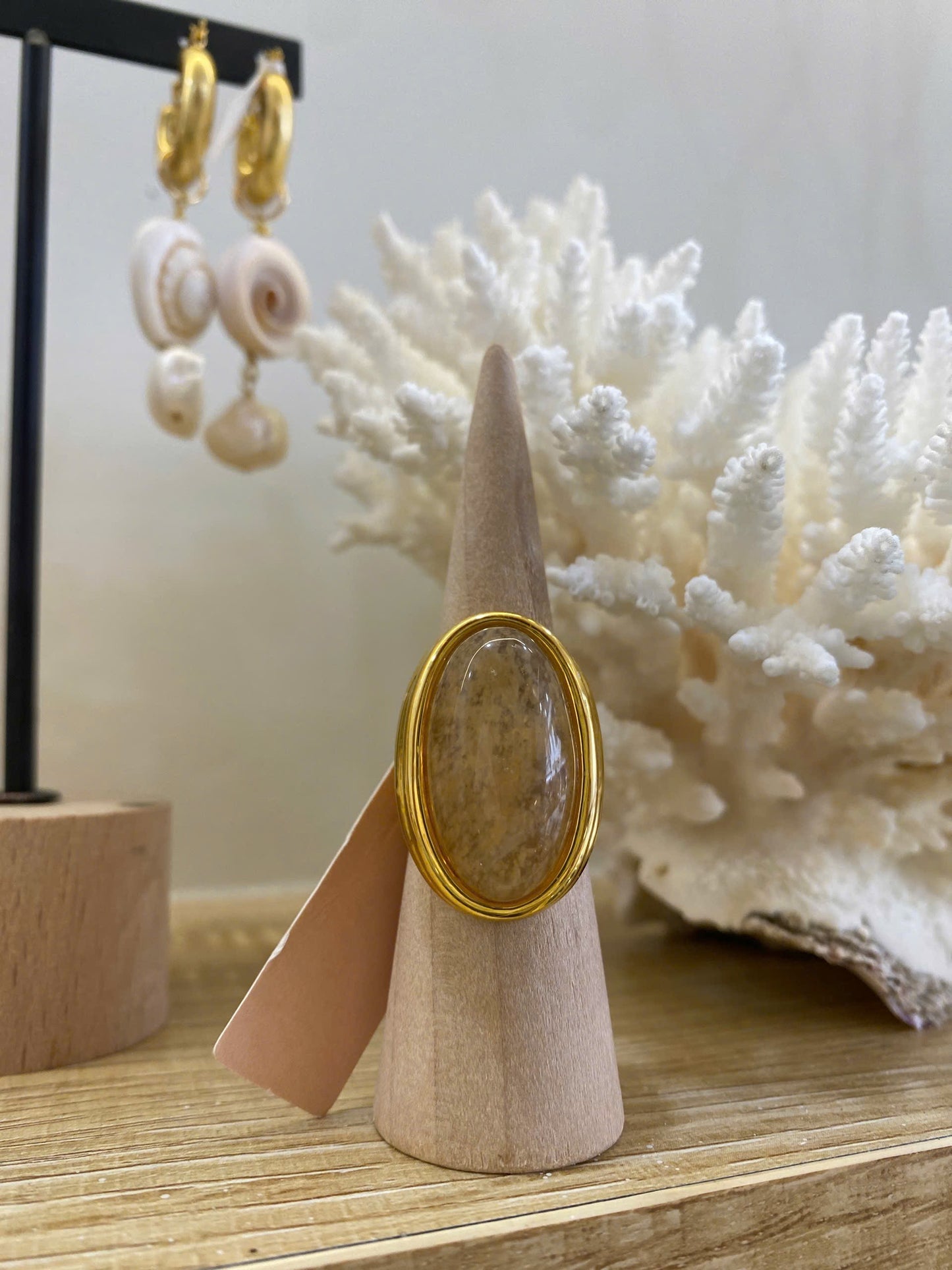 Nhẫn pha lê Shaenny